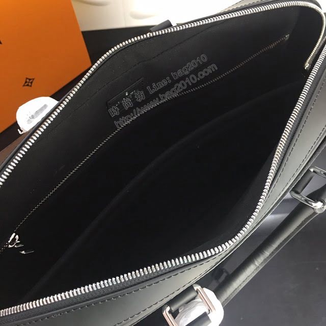 lv新款包包 路易威登Dandy公事包 Damier Graphite帆布 lv時尚商務男士公事包 N44000  ydh3884